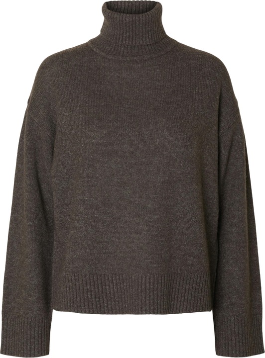 Image du produit Selected Femme Pull à col roulé en tricot (L)