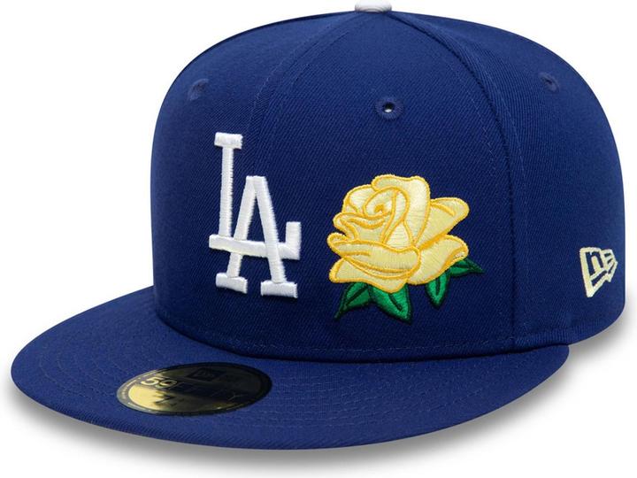 Produktbild New Era 59Fifty Cap - ROSE Los Angeles Dodgers royal - 7 7/8 (7 7/8)