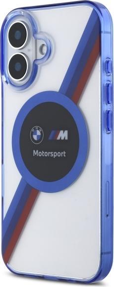 Actual product image BMW BMHMP16S23HTPUT iPhone 16 6.1" przezroczysty/transparent hardcase Motosport IML Circle Ma (Apple iPhone 16)