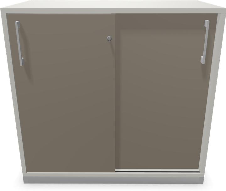 Actual product image Narbutas Choice sliding door cabinet (80 x 40 x 76 cm)