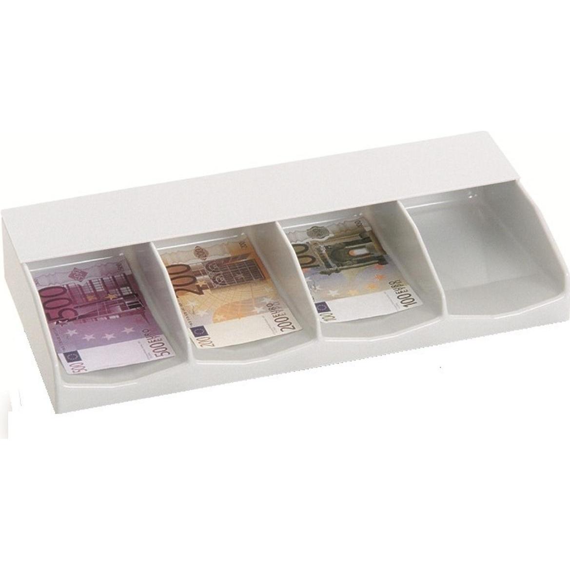 Inkiess, Geldkassette, Banknotenfach B 40 A lichtgrau