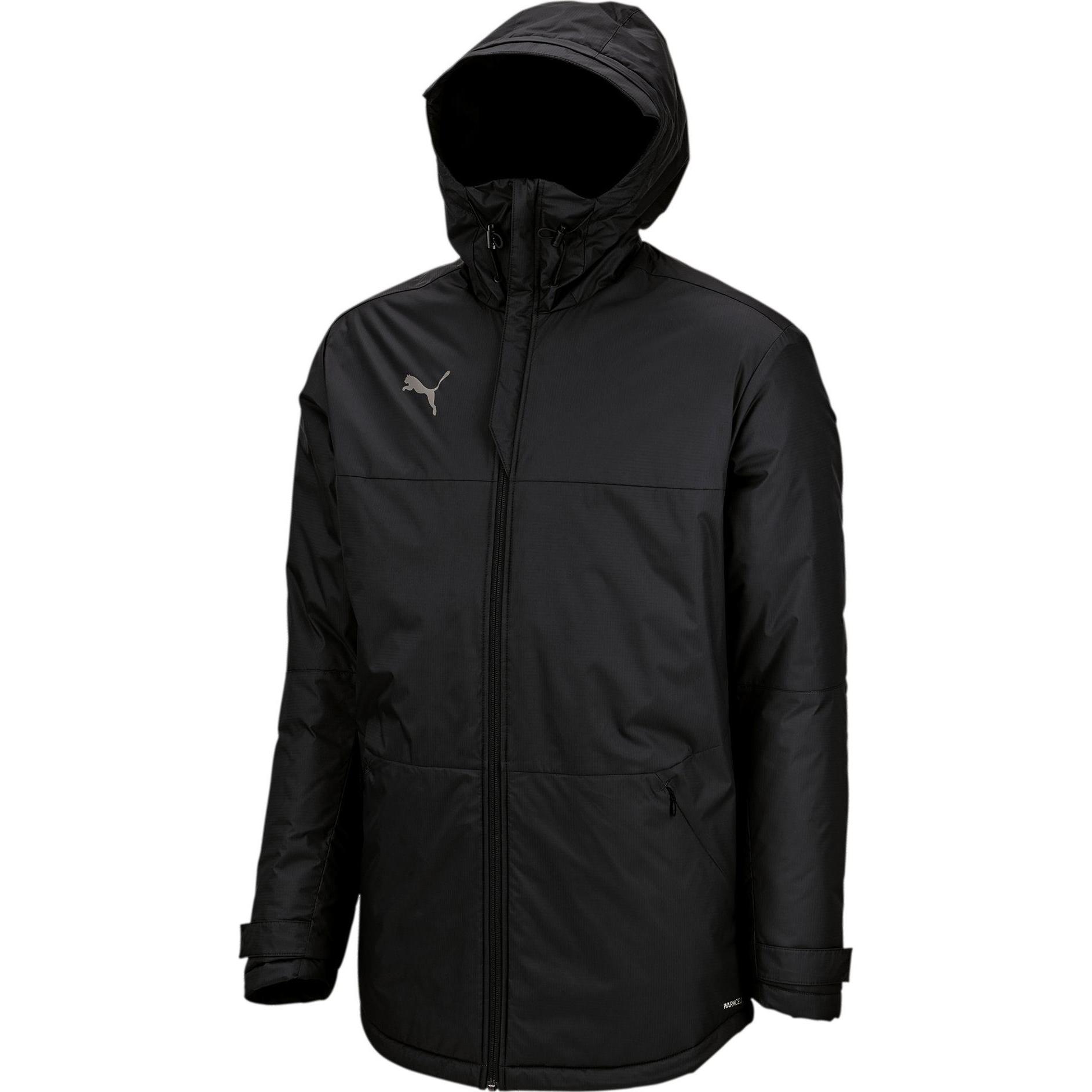 Puma, Herren, Laufjacke, teamFINAL Parka Jacket-656496 (M), Schwarz, M