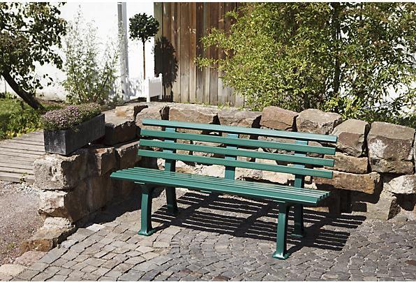 Actual product image kaiserkraft Plastic park bench