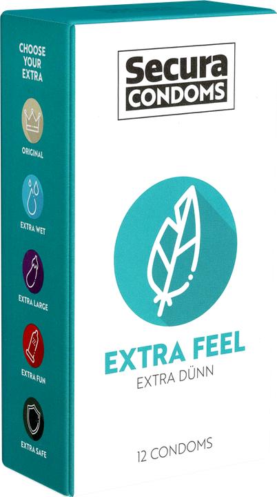 Actual product image Secura Extra Feel (12 pcs.)