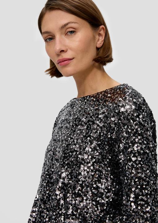 Image du produit s.Oliver Kleid Elegantes Paillettenkleid (38)