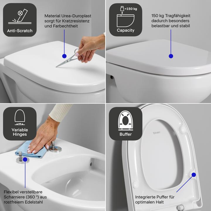 Produktbild Duravit Univavo WC-Sitz