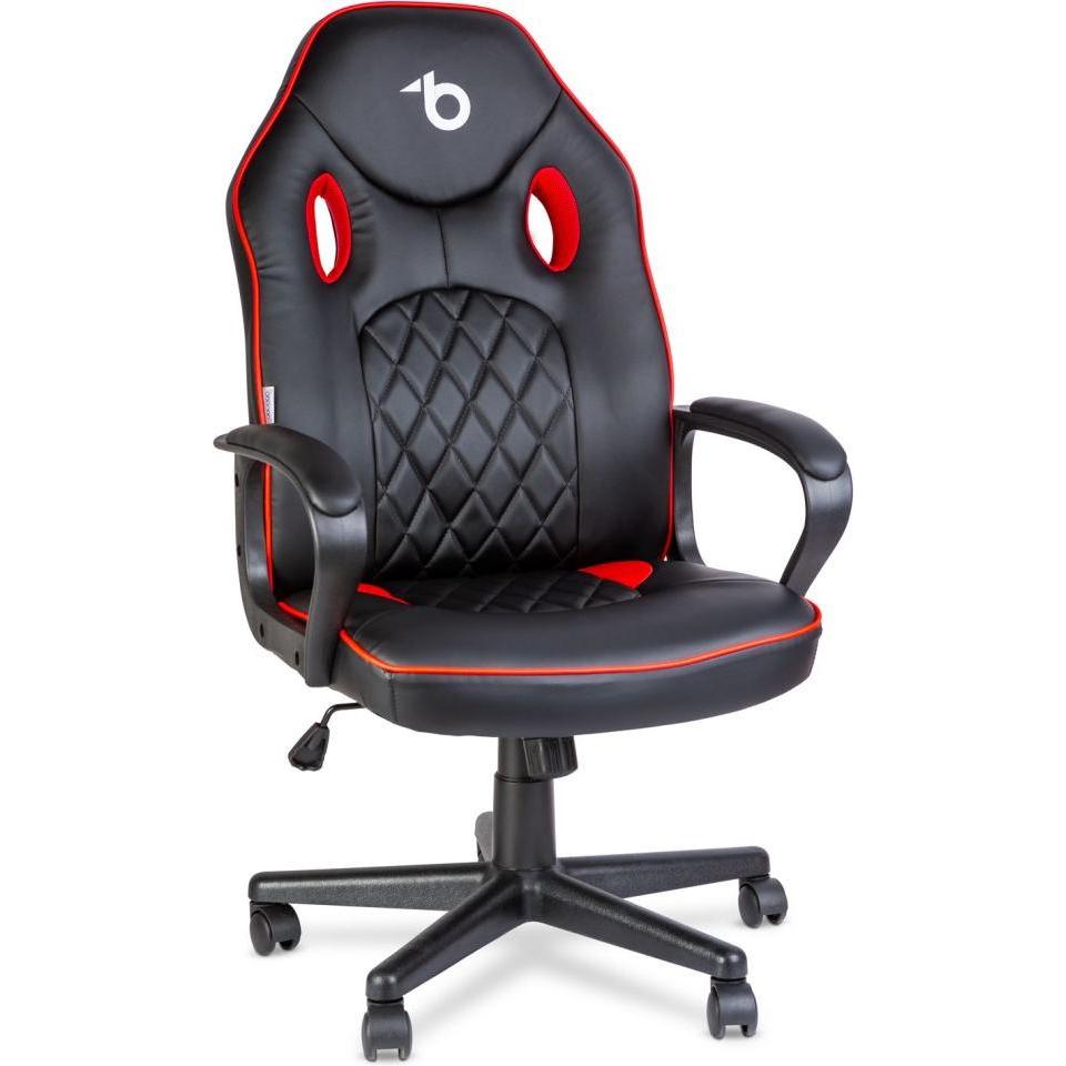 Delight Sedia da gioco Bmd1116rd Nero/Rosso, Sedia gaming, Nero