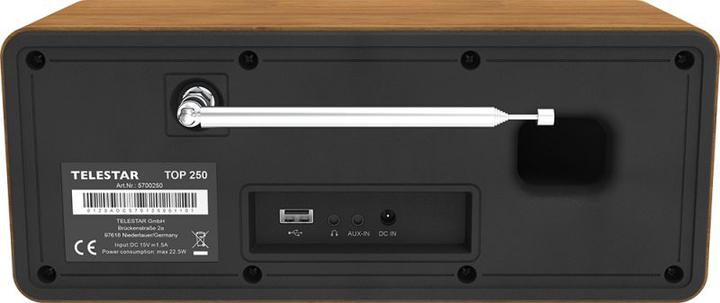 Produktbild Telestar TOP 250 (Internetradio, DAB+, FM, Bluetooth, WLAN)