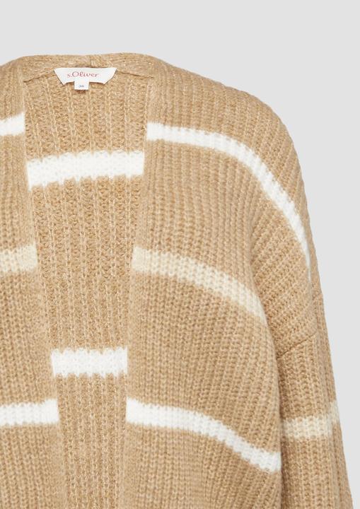 Actual product image S.Oliver Strickjacke Kurzer Cardigan mit überschnittenen Schultern (38)