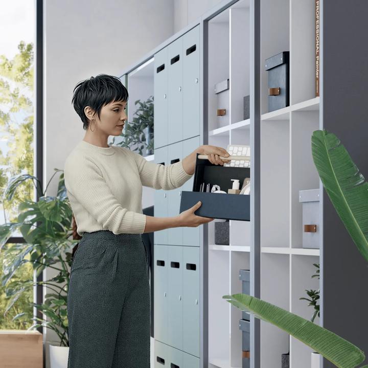 Image du produit Leitz baerbar skrivebordsorganisering i stof med håndtag