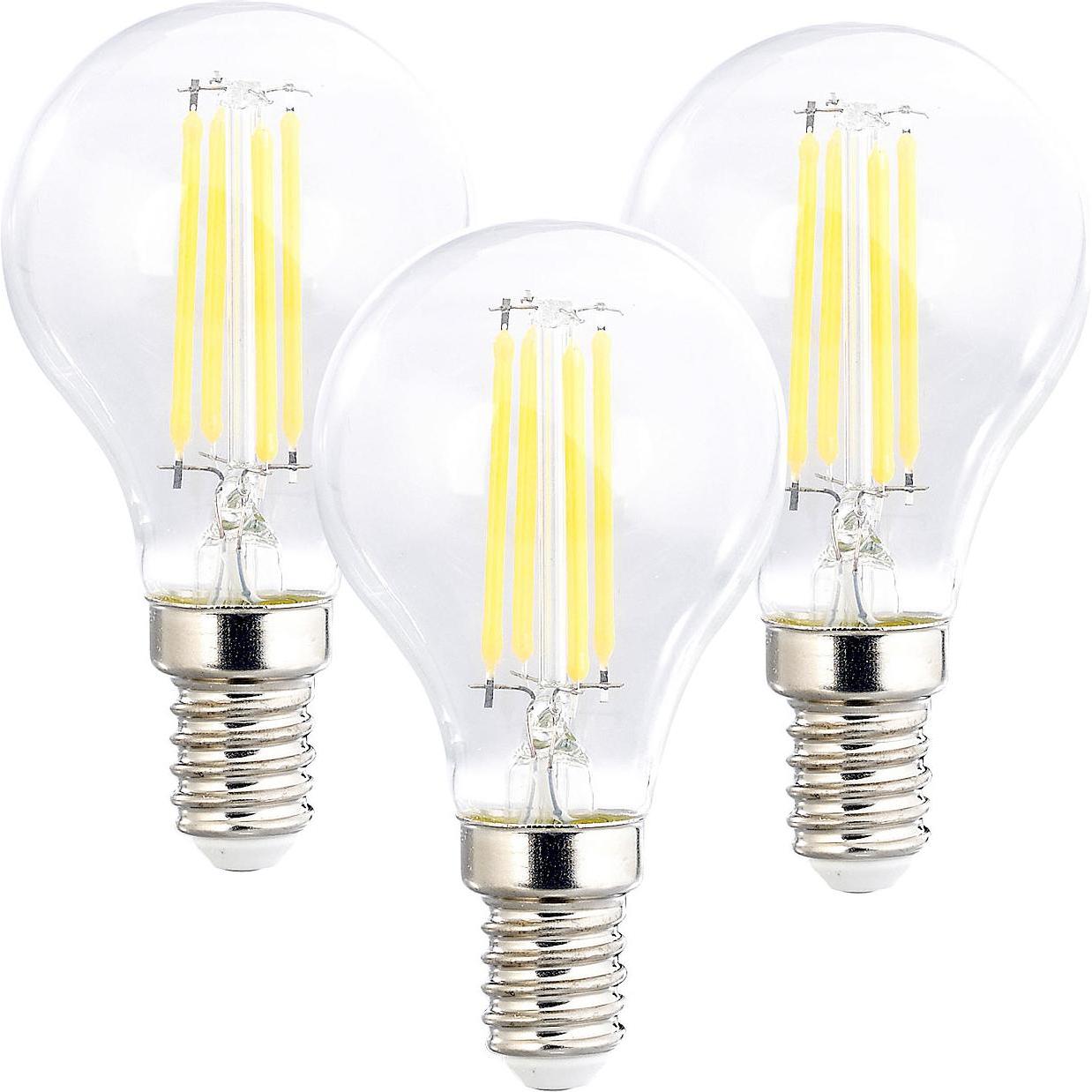 Luminea Lot de 9 ampoules LED à filament, à intensité variable - Galaxus