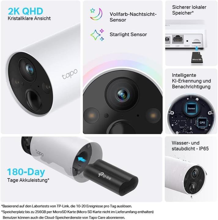 Produktbild TP-Link Tapo C420S2 (2560 x 1440 Pixels)