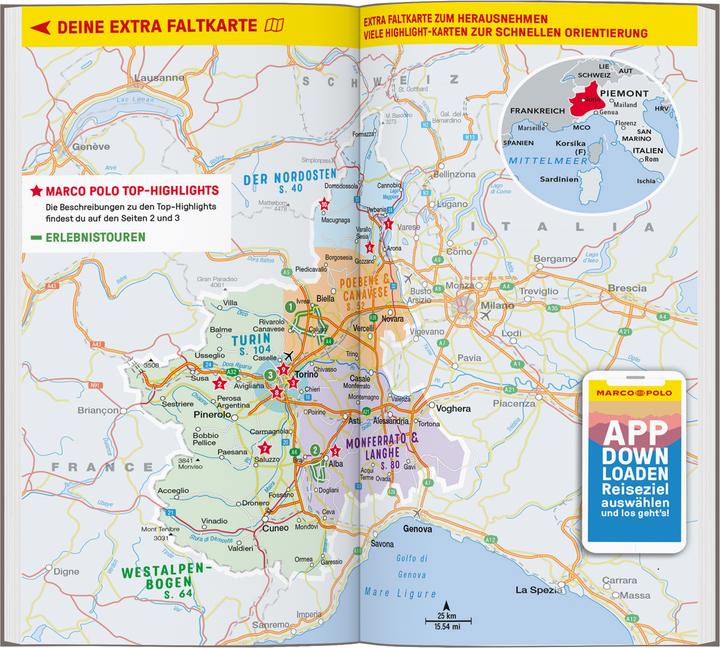 Image du produit Reiseführer Piemont, Turin (Allemand, Annette, Claus, Stefanie, 2025)