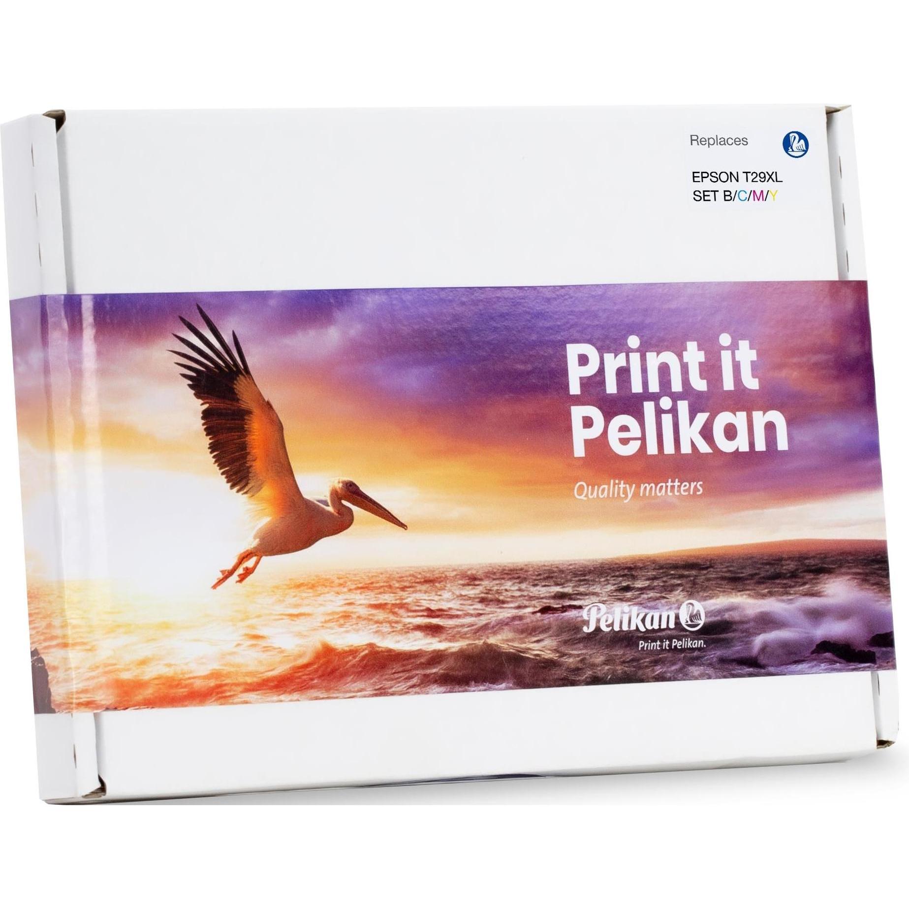 Pelikan, Druckerpatrone, 29XL (M, BK, C, Y)