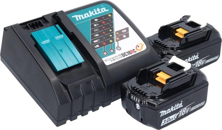 Produktbild Makita DMR 055 RF Akku Radio 18 V FM mit Laterne 360° Taschenlampe + 2x Akku 3,0 Ah + Ladegerät (FM, AM, Radio Frequency (RF))