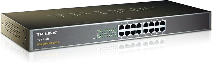 Image du produit TP-Link TL-SF1016, commutateur en rack 16 ports 10/100 Mbps (16 Ports)