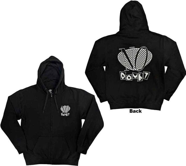 Immagine prodotto No Doubt Checker Logo (Zipper-Hoodie) (M)