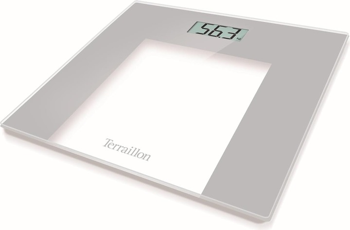 Terraillon TP1000 Rechteck, Elektronische Personenwaage (150 kg)