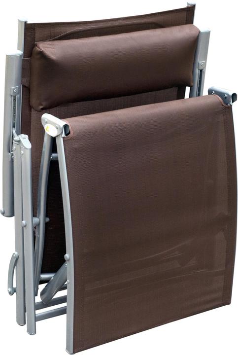 Image du produit Outsunny Chaise longue de jardin avec coussin (180 cm)