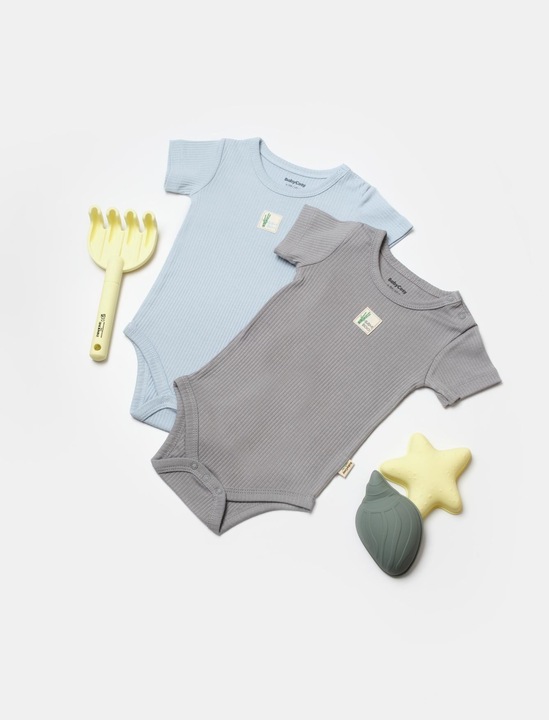 Actual product image BabyCosy 2 Pcs short sleeved Body (68)