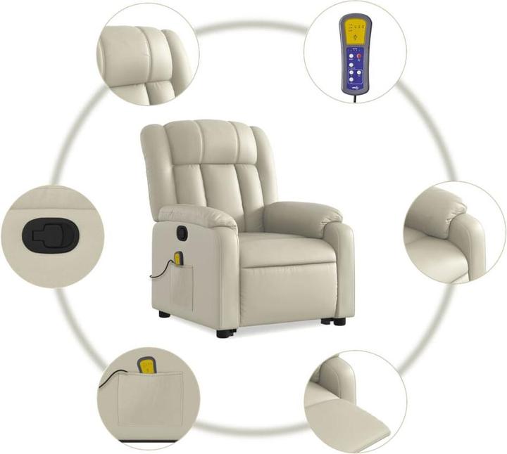 Produktbild vidaXL Massagesessel mit Aufstehhilfe