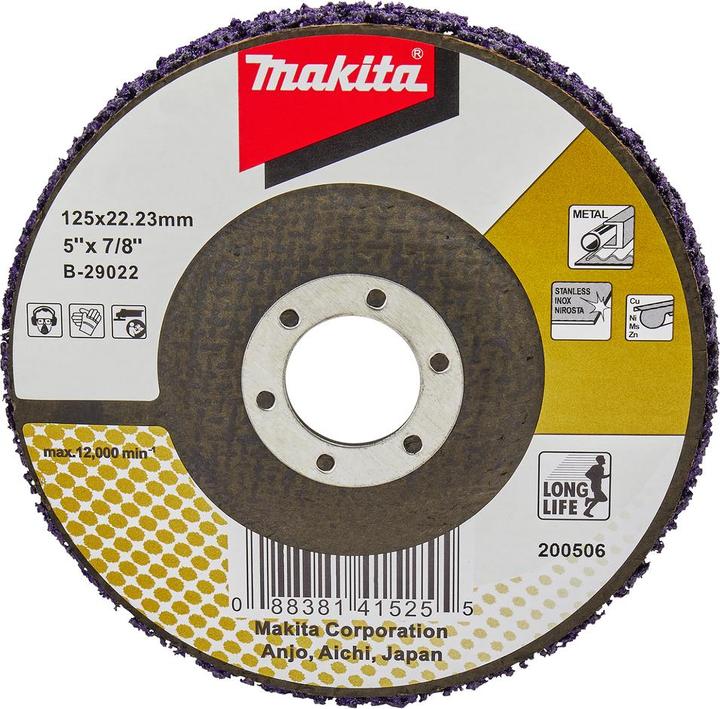 Image du produit Makita B-29022 Disque de nettoyage Ø 12