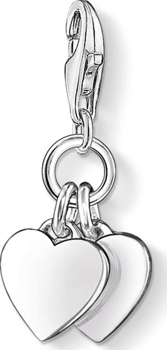 Immagine prodotto Thomas Sabo Ciondolo Charm due cuori (Argento 925)