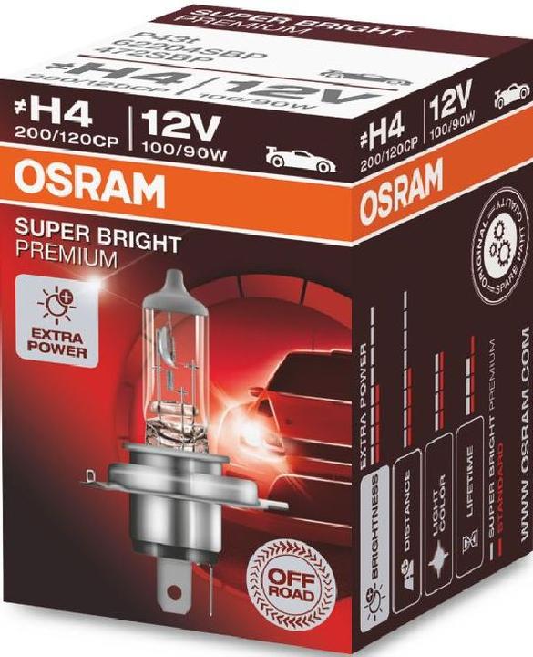 Image du produit Osram Super Bright Premium Off Road (H4)