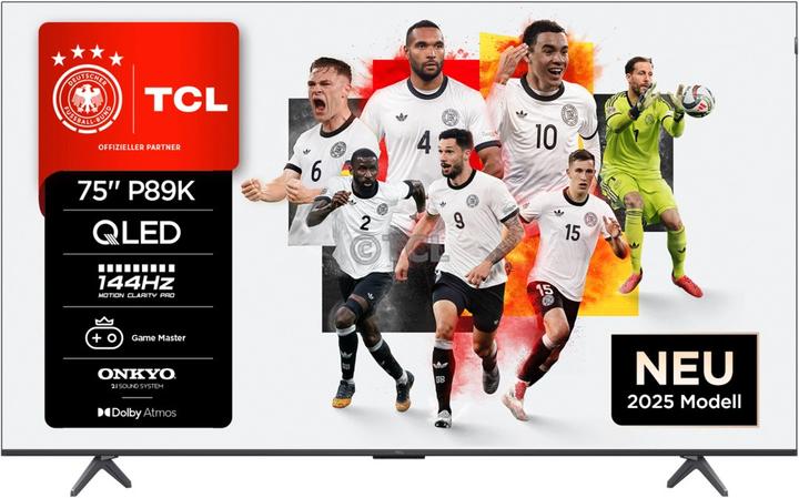 Actual product image TCL 75P89K (75", QLED, 4K, 2025)