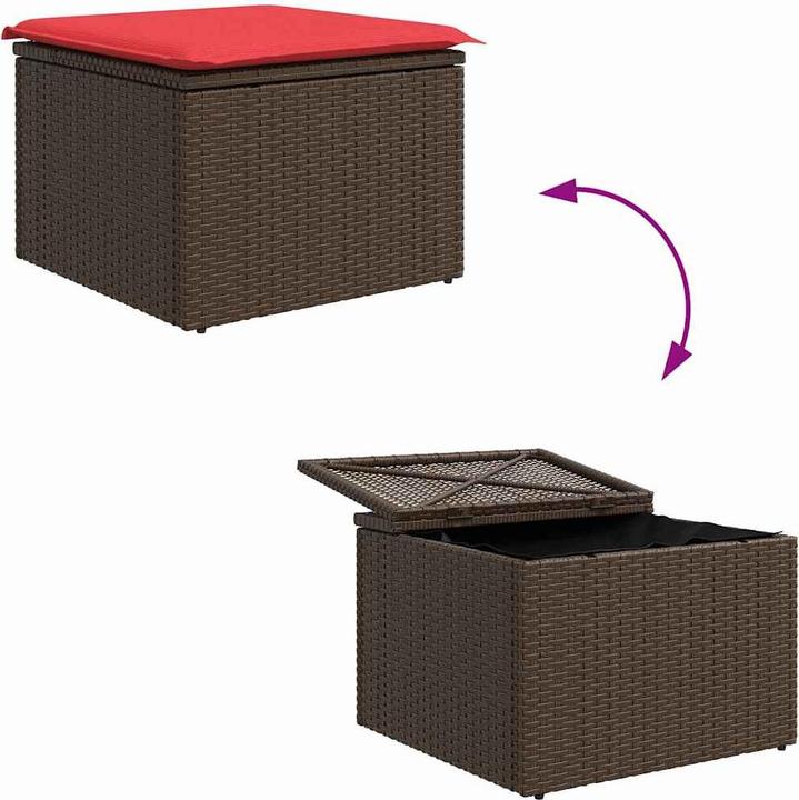 Actual product image vidaXL Garten-Sofa-Set