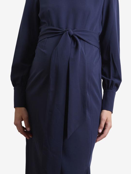 Actual product image Vertbaudet Festive maternity dress with belt (34)