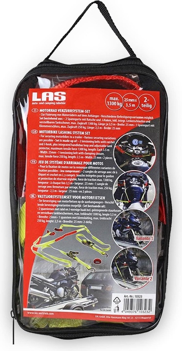 Produktbild LAS MotorradVerzurrSet 4tlg