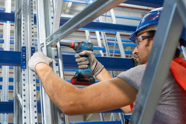 Immagine prodotto Bosch Professional Kit combinato con 3 utensili da 18V: GSB 18V-45, GDX 18V-200, GWS 18V-7, 2x 5.0Ah