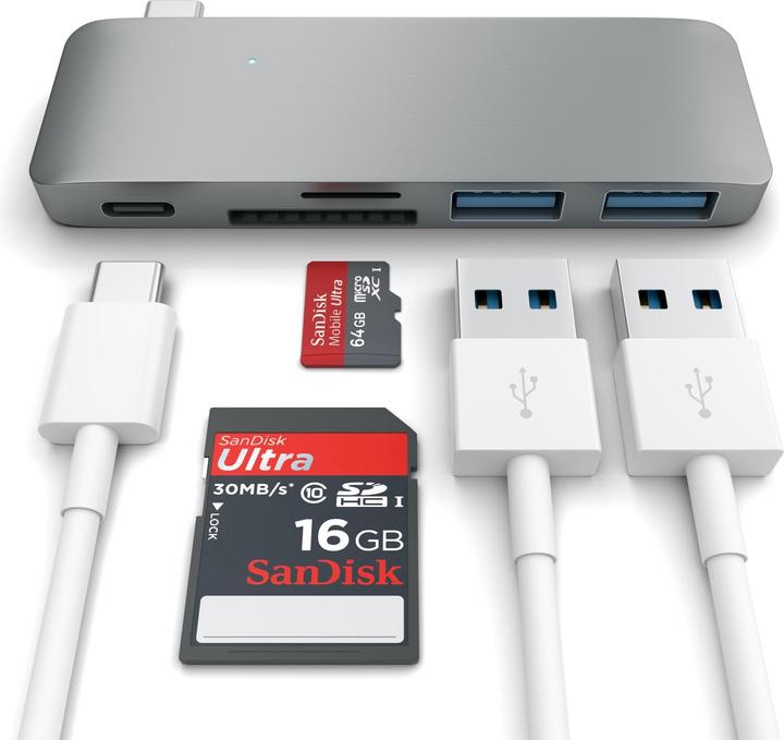 Actual product image Satechi St-Tcupm (USB-C, 5 ports)