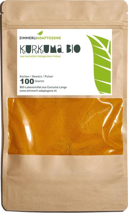 Zimmerli Adaptogene Turmeric powder (BIO) (1 Piece, Powder, 100 g)