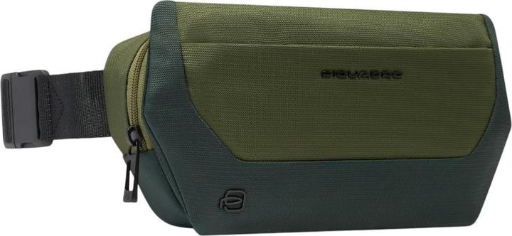 Image du produit Piquadro Gürteltasche aus recyceltem Stoff und Leder