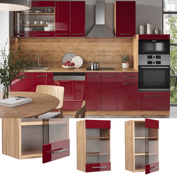 Produktbild Vicco Küchenglasschrank Fame-Line (40 x 34.10 x 72 cm)