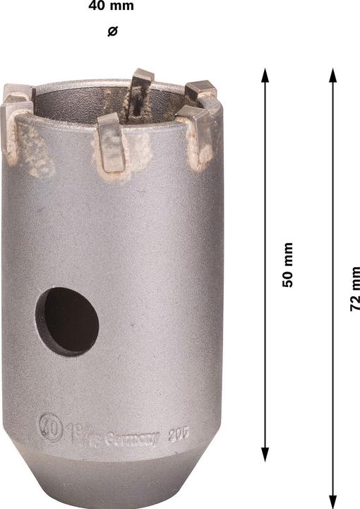Image du produit Bosch Professional Zubehör PRO SDS plus-5 Core Cutter, 40 x 50 x 72 mm (40 millimètres)