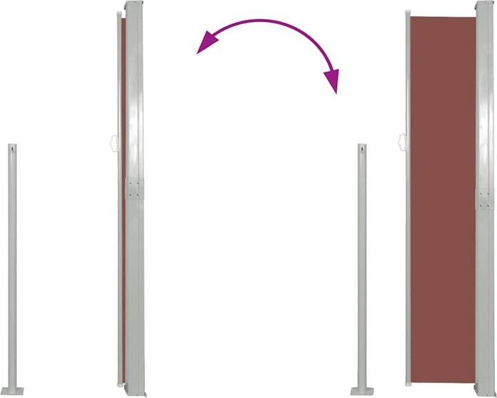 Actual product image vidaXL Seitenmarkise (3 m)