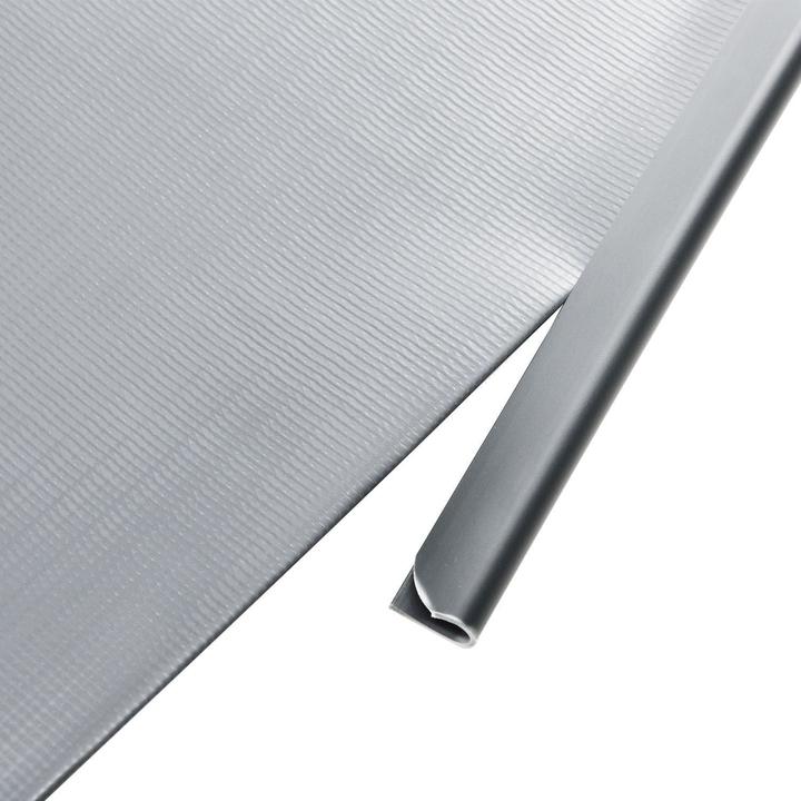 Image du produit Juskys 3x Set PVC Sichtschutzstreifen - Hellgrau