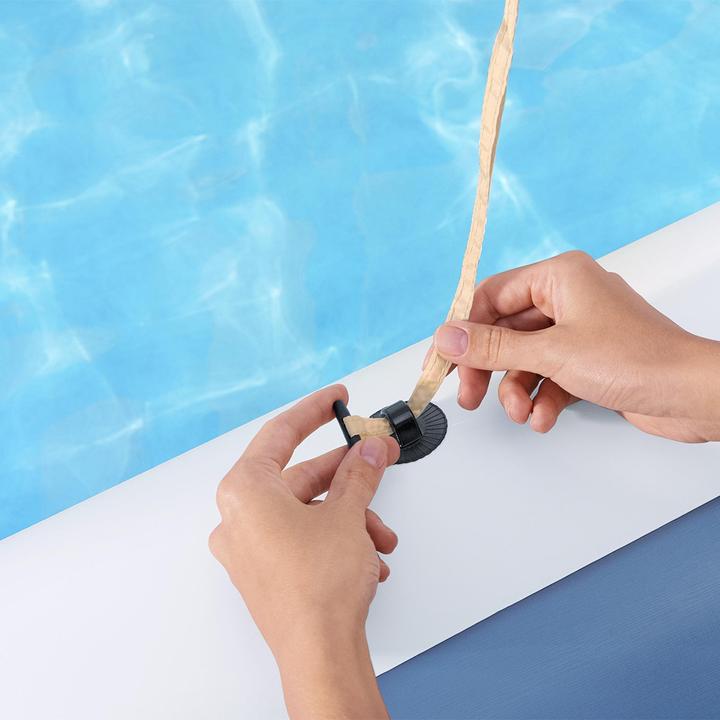 Actual product image Bestway Pool 2 chambers rectangular with roof