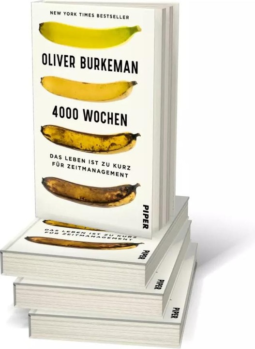 Immagine prodotto 4000 Wochen (Tedesco, Oliver Burkeman, 2022)