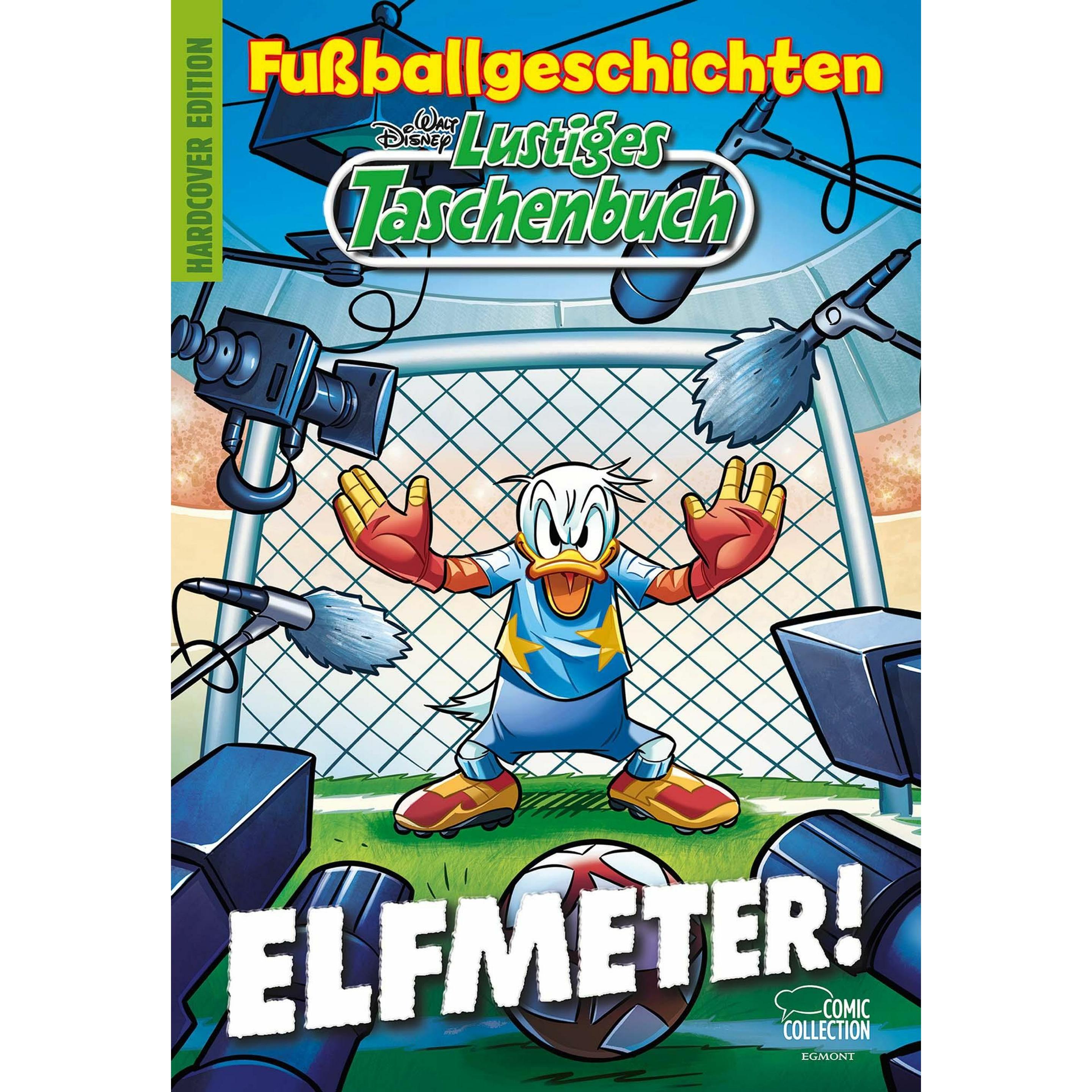 Thumbnail - Lustiges Taschenbuch Fussballgeschichten - Elfmeter!, Belletristik von Walt Disney
