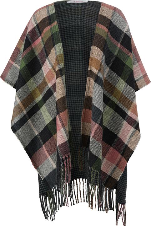 Image du produit s.Oliver Indoor-Poncho Poncho aus Baumwollmix (Taille unique)