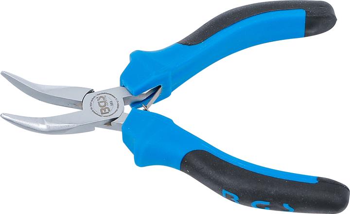 Produktbild BGS Elektronik-Spitzzange gebogen mit Feder 138 mm (138 mm)