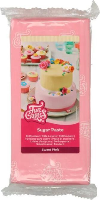 Actual product image FunCakes Sugar paste - Sweet pink - 1kg (1 pcs.)