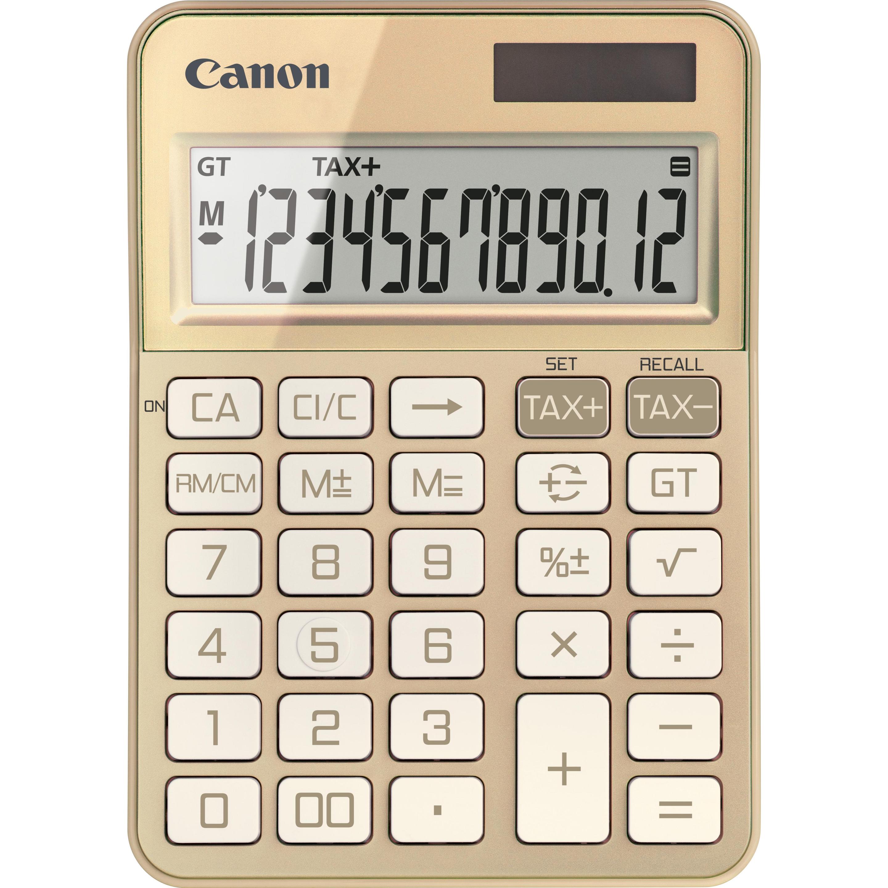 Canon, Taschenrechner, KS-125KB-GD EMEA HB OFFICE (Batterien, Solarzellen)