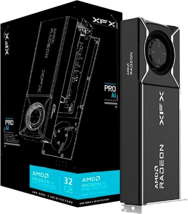 Produktbild XFX AI PRO 9700 32GB Radeon Blower GDDR6 (32 GB)