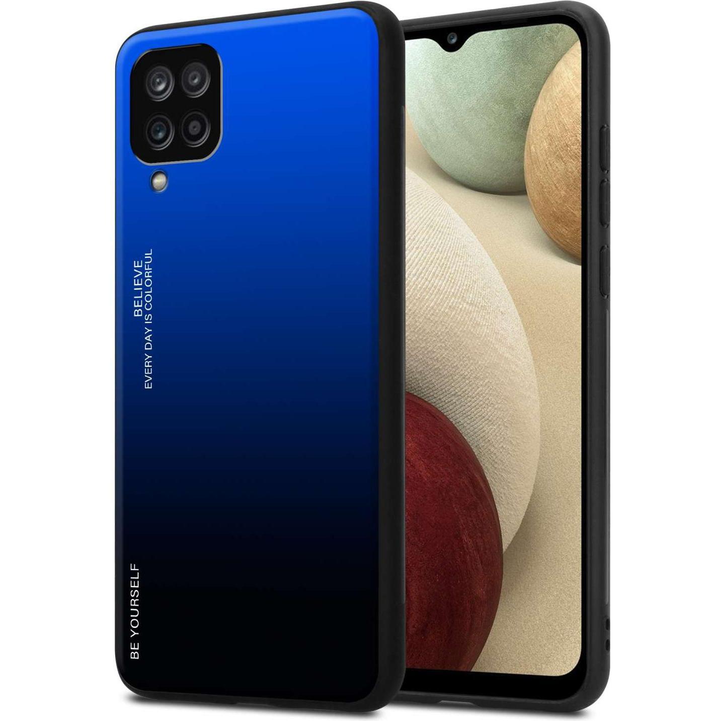 Cadorabo Hülle für Samsung Galaxy A12 / M12 TPU im 2 Farben Design (Samsung Galaxy A12, Samsung Galaxy M12), Smartphone ...