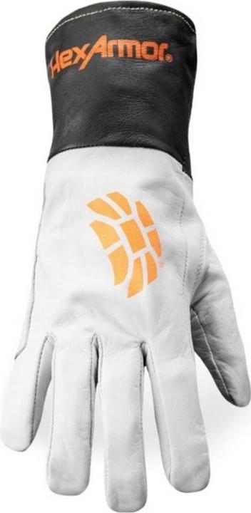 Actual product image HexArmor Chrome SLT 4062 6065510 Nappa Leather Cut Protection Glove Size (Handsc (10)